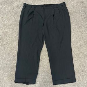 Van Heusen Mens 48x30 charcoal grey dress pants